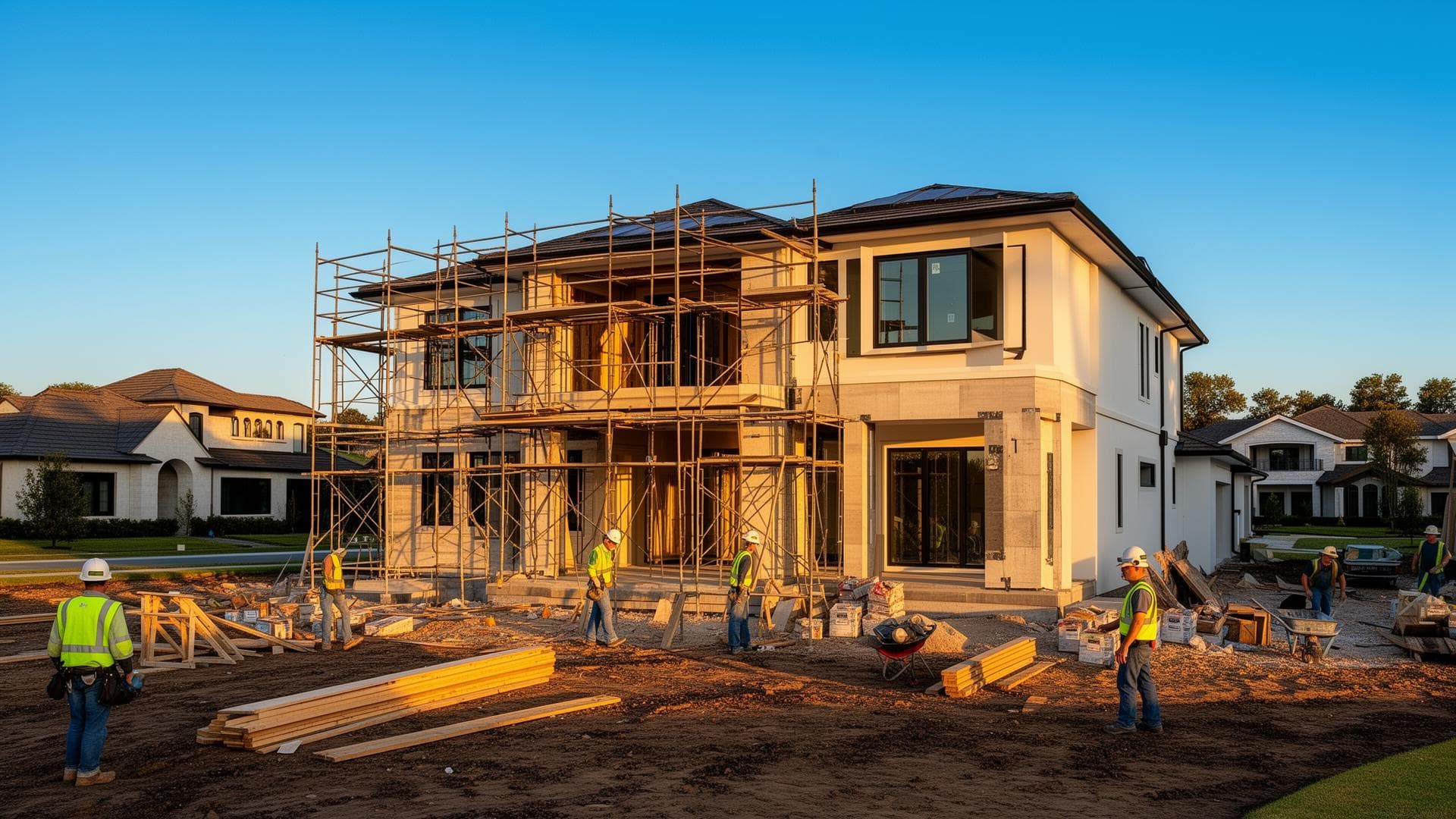 Construção moderna